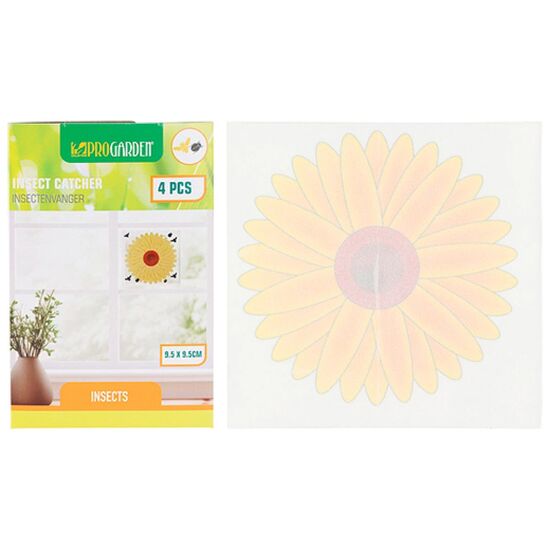 Set benzi adezive pentru insecte ProGarden, 9х9 cm, 4 buc