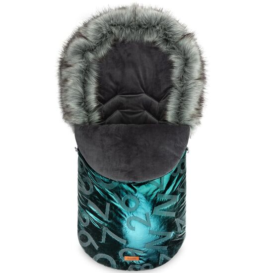 Зимний чехол для коляски Caretero 95x40, Dark Green