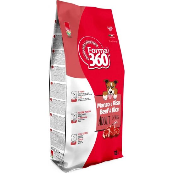 Hrana FORMA360, Vita, Orez, Pentru caini adulti toate rasele, 12 kg