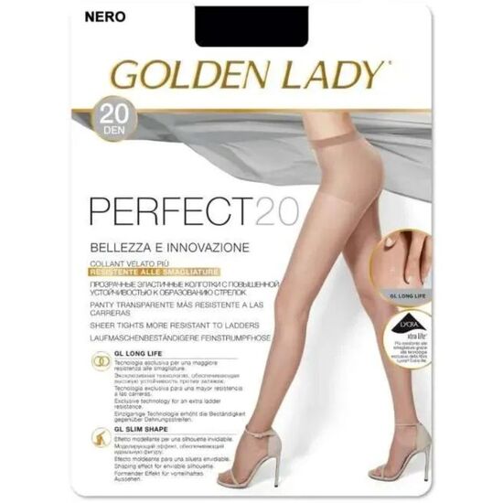 Colanti GOLDEN LADY Perfect, 20 Nero 3-M
