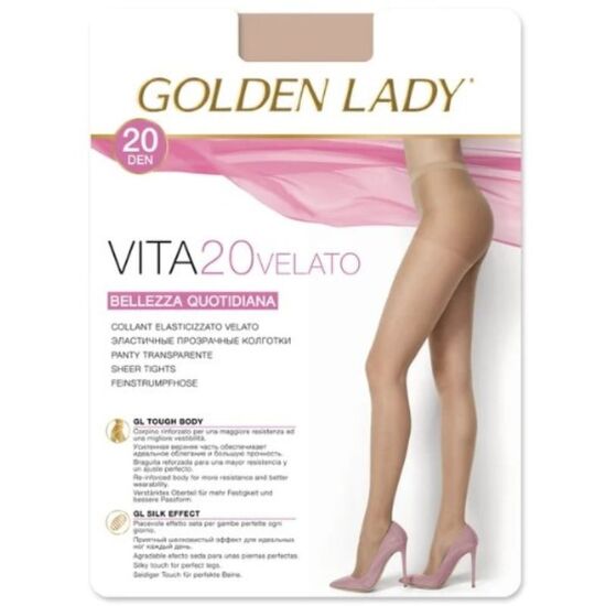 Colanti GOLDEN LADY VITA, 20 Velato Nero 4L