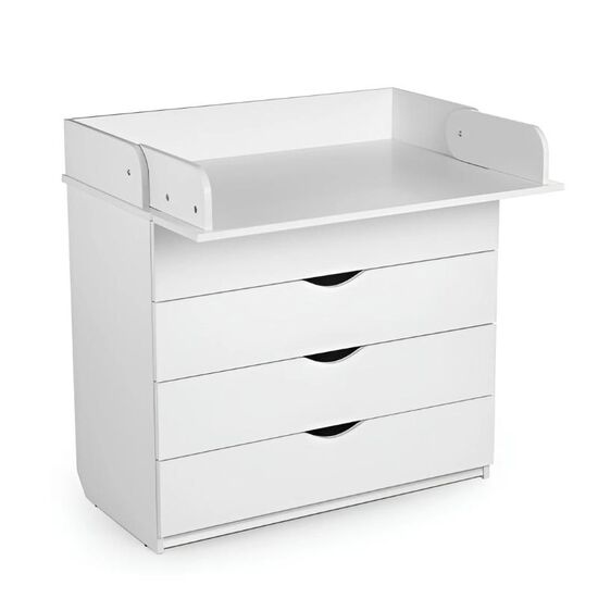 Comodă-măsuță de înfășat PERNAMEA HappyBaby Standart 800 PAL, Alb, 2 image