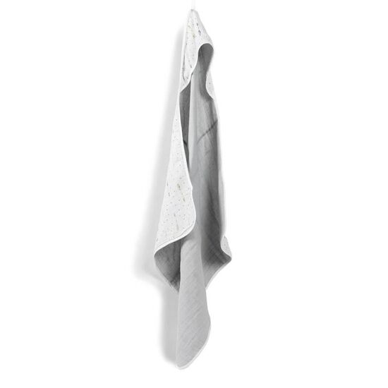 Prosop de baie PERNAMEA Arrows, 90x90 cm, Gri, 2 image