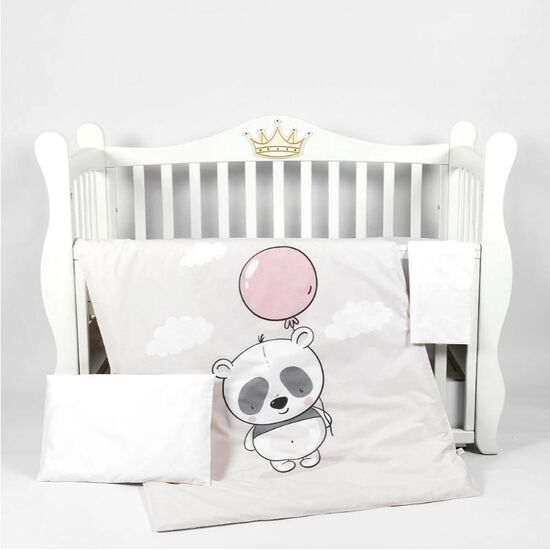 Set pentru pat PERNAMEA Premium Panda, 3 piese