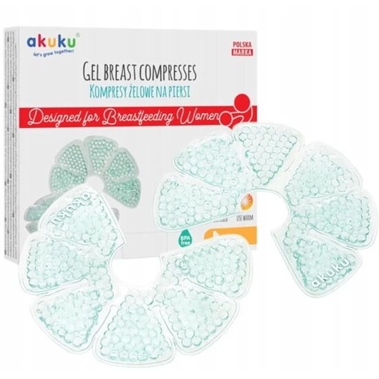 Compres pentru sani cu gel Akuku A0534