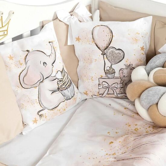 Set pentru patut PERNAMEA Coasa Elefant, 8 piese, 4 image