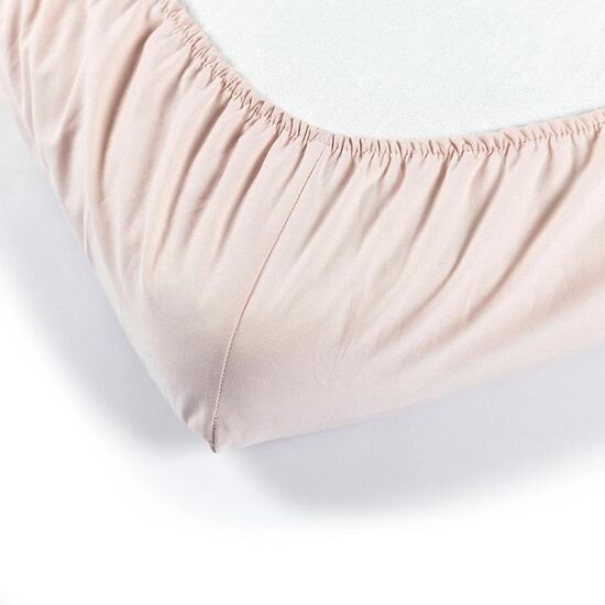 Cearceaf PERNAMEA, Cu elastic, 120x60 cm, Roz, 2 image
