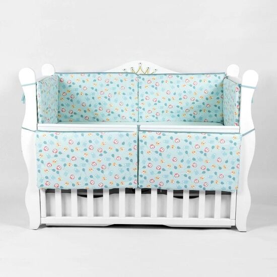 Бортики в кроватку PERNAMEA Baby Zoo, 120x60 см