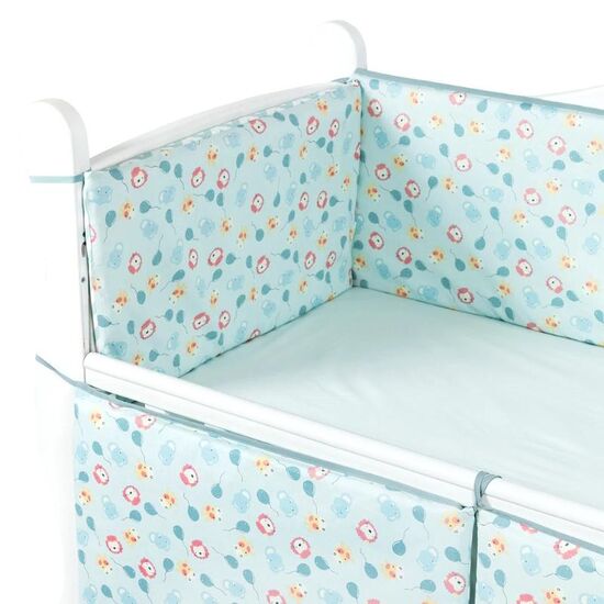 Бортики в кроватку PERNAMEA Baby Zoo, 120x60 см, изображение 2