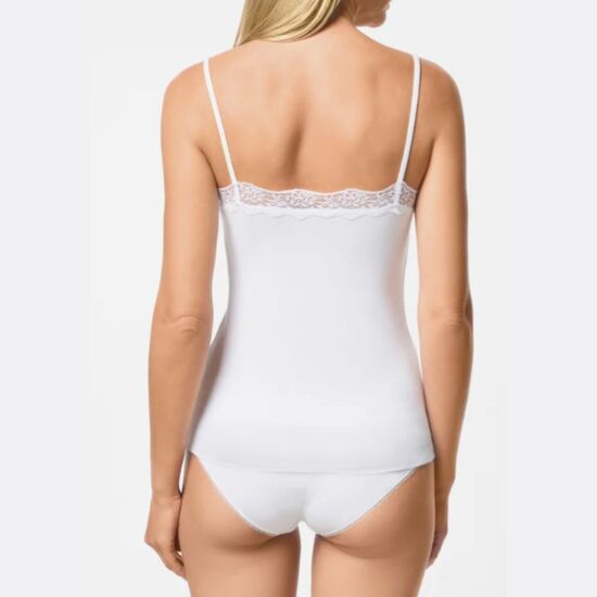 Top dame GOLDEN LADY cu dantela, Bianco 2-S, 3 image