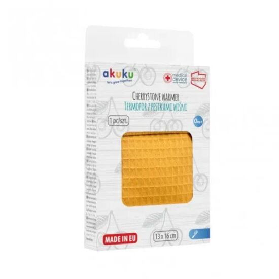Termofor Akuku A0636, 13x16 cm, Yellow