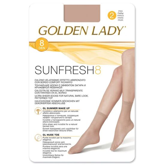 Sosete GOLDEN LADY sunfresh, one-size, 2 buc
