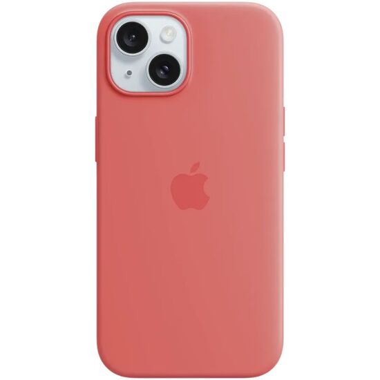 Husa APPLE iPhone 15 with MagSafe - Guava, model A3123, silicon