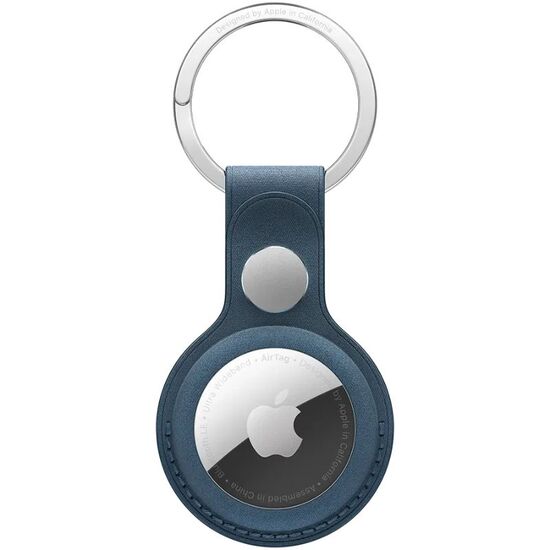 Breloc APPLE AirTag FineWoven Key Ring - Pacific Blue
