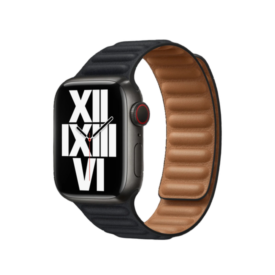 Curea Apple 41mm, Midnight Leather Link, S/M, 2 image