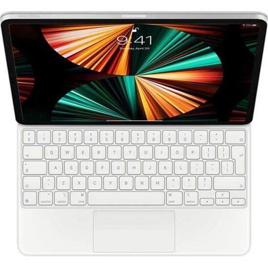 Husa cu tastatura APPLE Magic Keyboard, Pentru iPad Pro 12.9-inch, (5th gen), English, White, Model A2480, 2 image