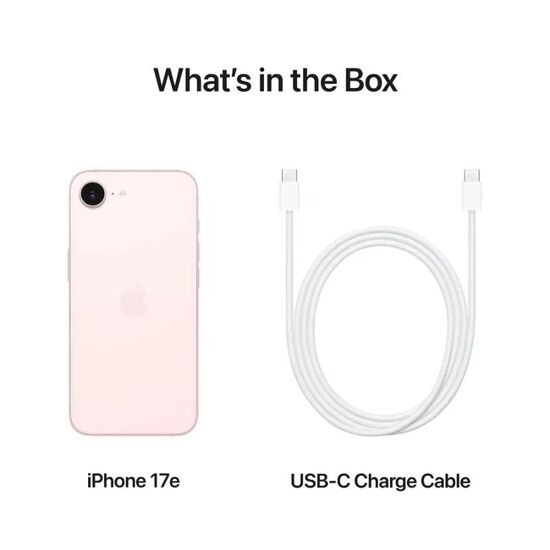 Мобильный телефон APPLE iPhone 17e, 512GB, Soft Pink, Model A3634, изображение 5