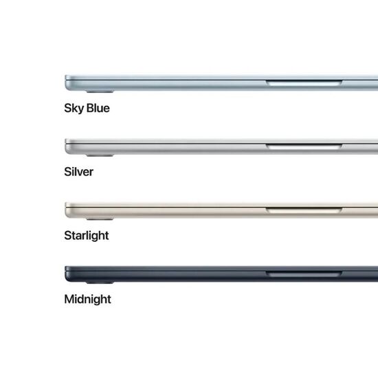 Ноутбук APPLE MacBook Air 15, M5, 10C/10C, 24GB, 1TB, Starlight, Model A3448, изображение 2