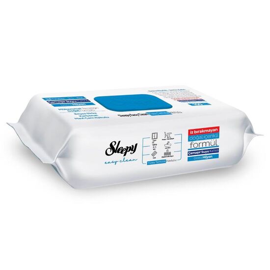 Влажные полотенца SLEEPY EASY CLEAN, Для поверхностей, Bleach Additive, 100  шт