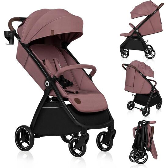 Коляска Lionelo Ingrid Pink Mauve, изображение 4