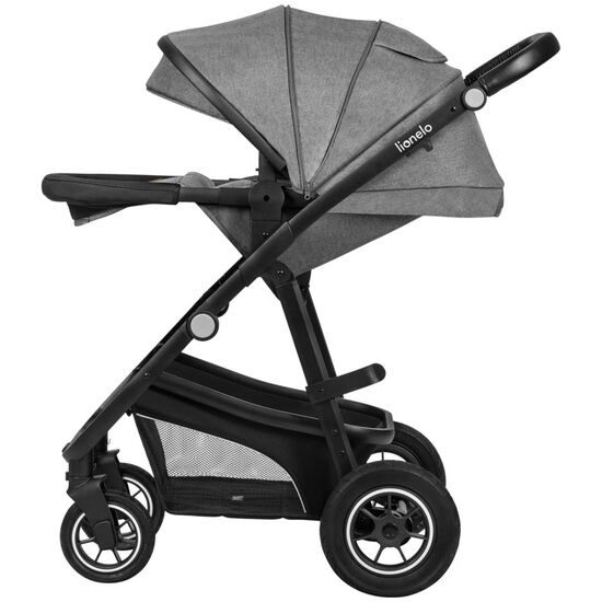 Carucior 3in1 Lionelo Bianka, Grey Stone, 3 image