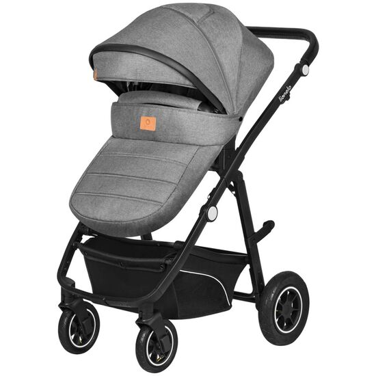 Carucior 3in1 Lionelo Bianka, Grey Stone, 4 image