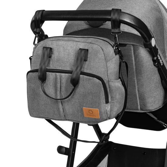 Carucior 3in1 Lionelo Bianka, Grey Stone, 5 image