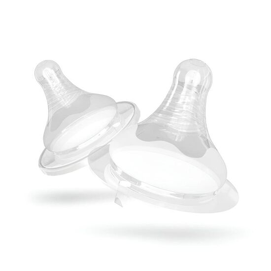 Biberon pentru hranire NENO, Anticolic, Cu tetina din silicon, 300 ml, 4 image