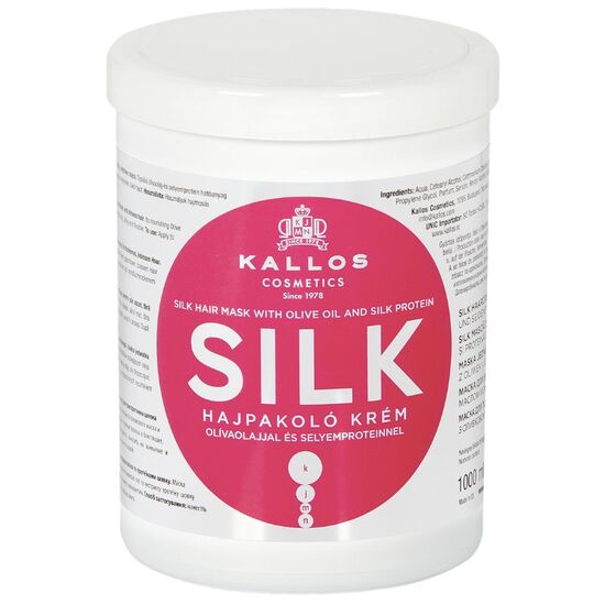Masca de par KALLOS KJMN Silk, 1 L