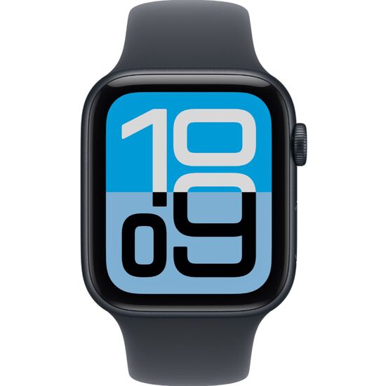 Умные часы Apple Watch SE 3, GPS, 44mm, Midnight Aluminium Case Midnight Sport Band, M/L, изображение 2