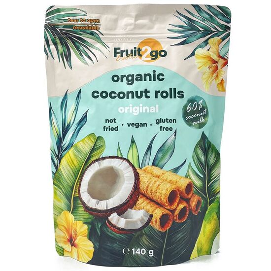 Кокосовые роллы FRUIT2GO Органические, 140 г