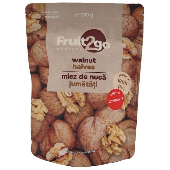 Miez de nuca FRUIT2GO jumatati, 250 g
