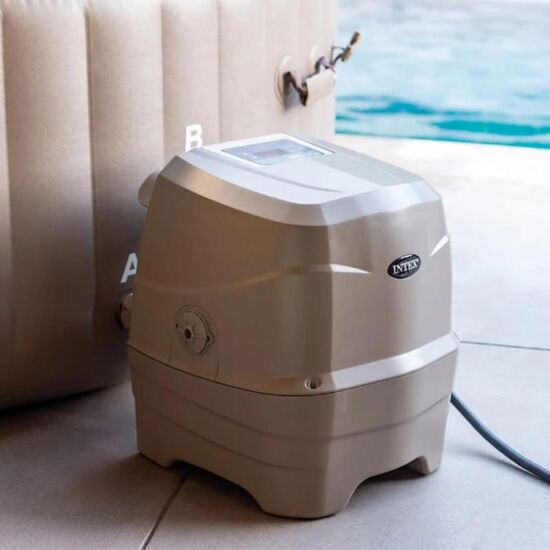 SPA gonflabil INTEX “Sahara Tan Round Bubble Spa”, 236x71cm, 1339 l, 7 image