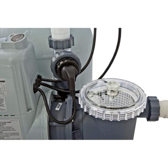 Pompa cu filtru cu nisip si clorinator INTEX “Krystal Clear QX2100”, Rezervor pentru nisip 35 kg, 3 image