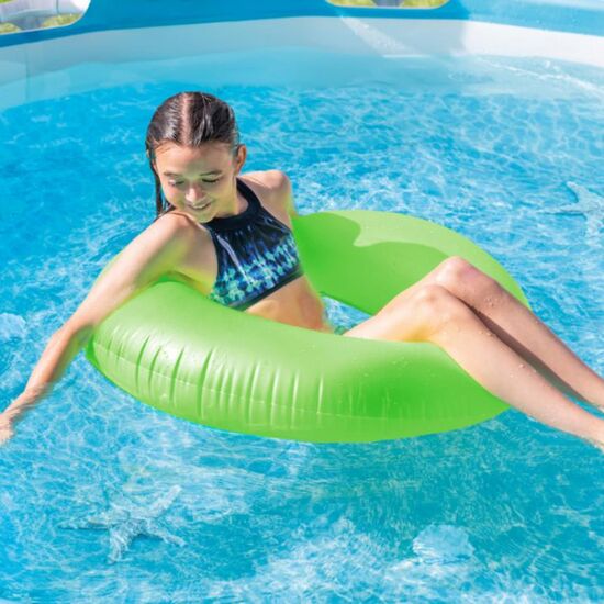 Piscina INTEX BEACHSIDE METAL FRAME, Cadru metalic, 305x76 cm, 4485l, 3 image