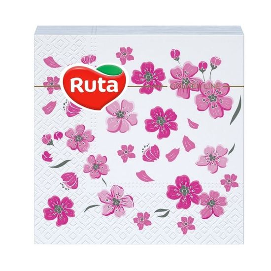 Servetele de bucatarie RUTA Sakura 2 straturi 40 buc, 2 image