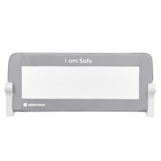 Bariera protectie pat Kikkaboo I am safe, 102 cm, Grey, 7 image