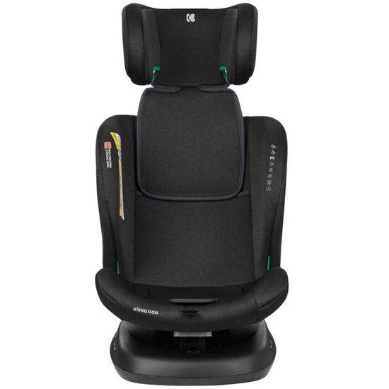Scaun auto KIKKABOO, 0-36 kg, (40-150 cm), Isofix Shift, Black, 2 image