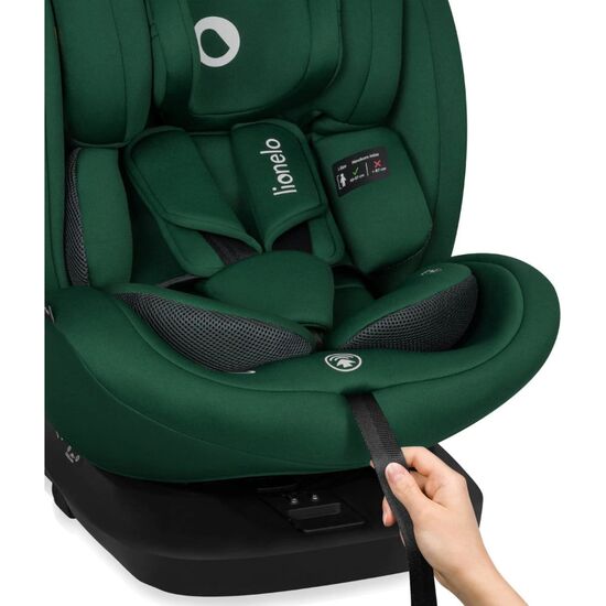 Scaun auto LIONELO, 0-36 kg, (I-Size) ISOFIX Bastiaan, Green Forest, 2 image