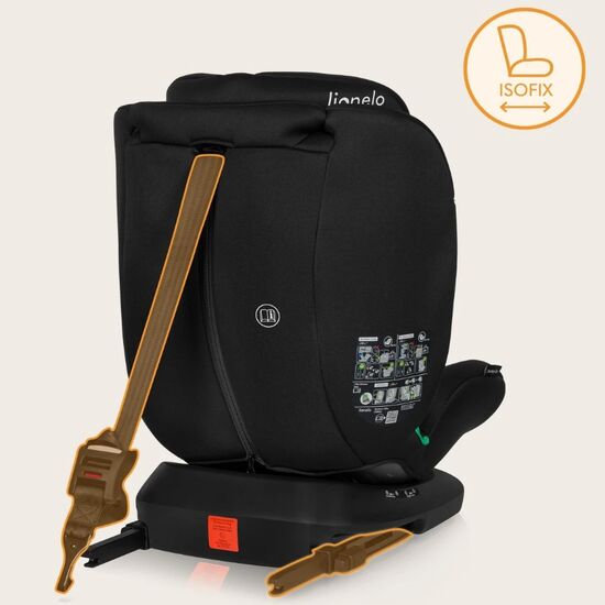 Scaun auto LIONELO, 0-36 kg, (I-Size) ISOFIX Bastiaan, Pink Rose, 3 image