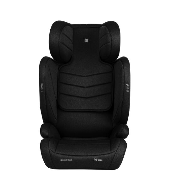 Scaun auto KIKKABOO, 15-36kg (i-Size 100-150cm) Isofix i-Stand, Black, 3 image