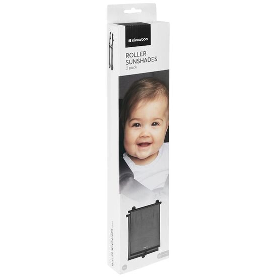Parasolar auto retractabil Kikkaboo, 2 buc, 3 image