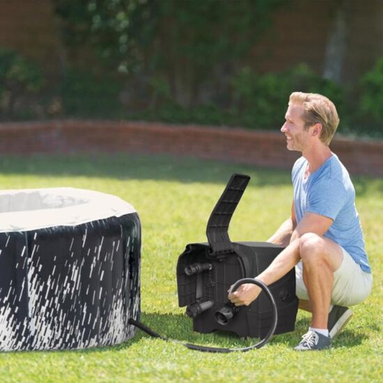 SPA jacuzzi INTEX “Glow Deluxe”, Gonflabil, 196x71 cm, 795 l, 7 image