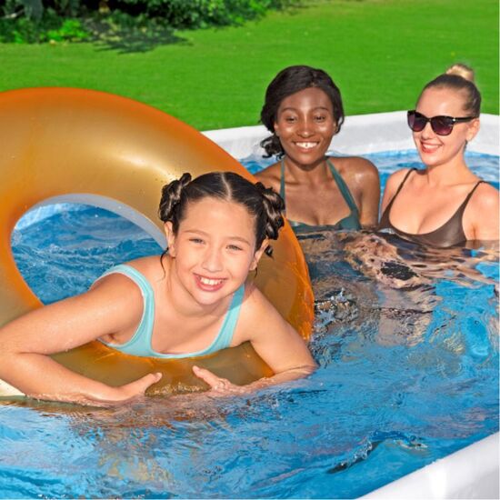 Piscina BESTWAY STEEL PRO MAX Rectangular 404x201x100 cm, 6478 L, cadru metalic, 5 image