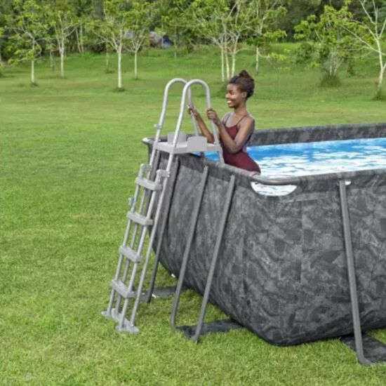Piscina BESTWAY APX 365 Rectangular 549x274x132 cm, 16477L, cadru metalic, 8 image