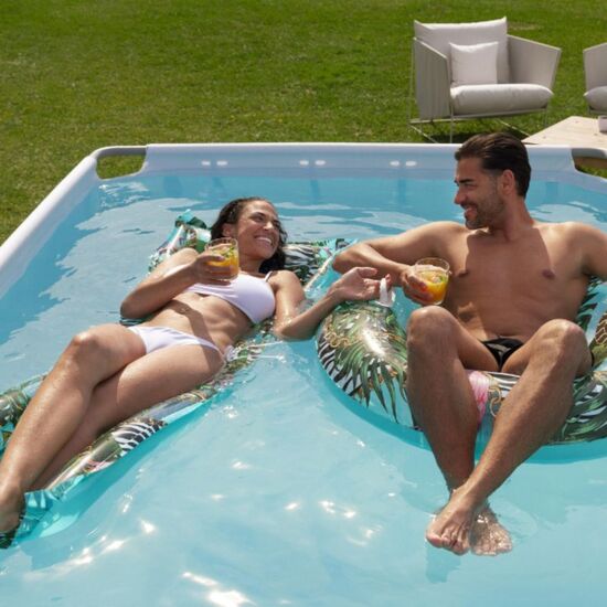 Piscina BESTWAY STEEL PRO MAX Rectangular 412x201x122 cm, 8124L, cadru metalic, 6 image