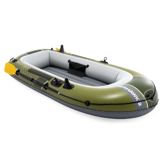 Barcă gonflabilă INTEX “Seahawk 2”, cu vâsle și pompă, 236x114x41 cm, până la 240 kg, 2 image