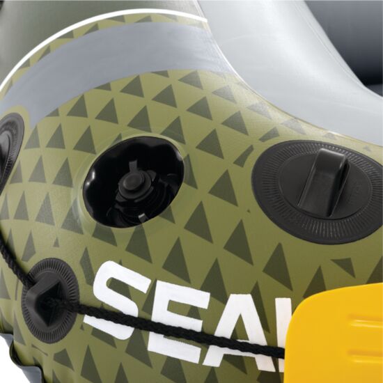 Barcă gonflabilă INTEX “Seahawk 2”, cu vâsle și pompă, 236x114x41 cm, până la 240 kg, 7 image