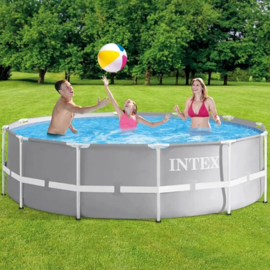 Piscină INTEX PRISM FRAME PREMIUM, cadru metalic, cu pompă de filtrare, 8592 l, 366x99 cm, 9 image