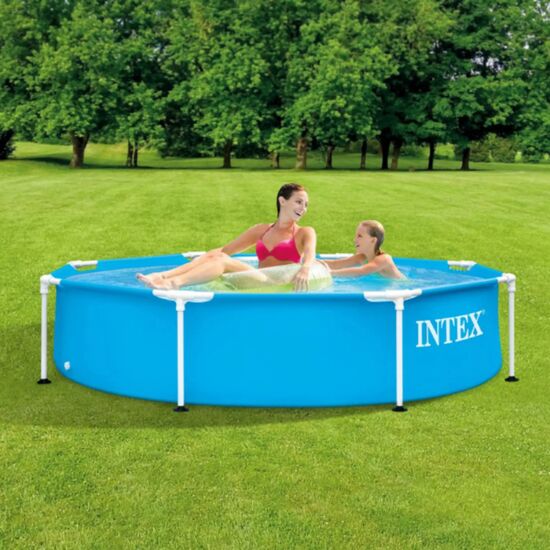 Piscină INTEX METAL FRAME, 1828 l, cadru metalic, 244x51 cm, 2 image